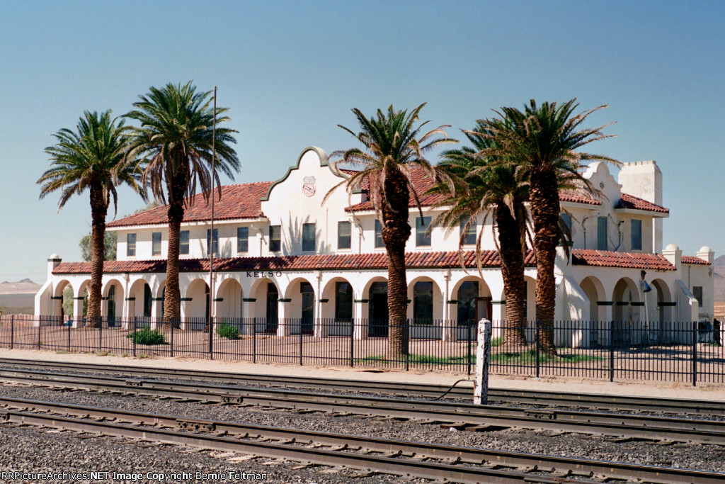 Built in 1923 using a Spanish "California mission" building style. The depot contained boarding rooms for railroad employees and a restaurant for both employees and passengers. It also had a telegraph office and waiting room.  The large rooms in the basem